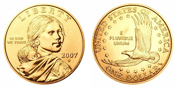 2007 D Sacagawea Dollar