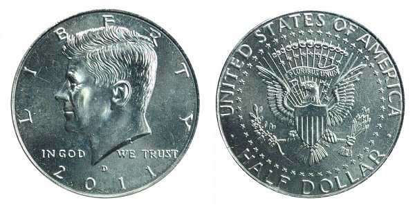 2011 D Kennedy Half Dollar
