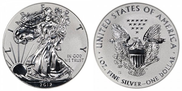 2012 S Reverse Proof American Silver Eagle