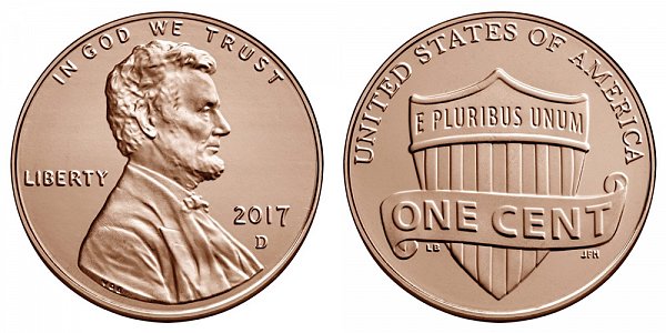 2017 D Lincoln Shield Cent Penny