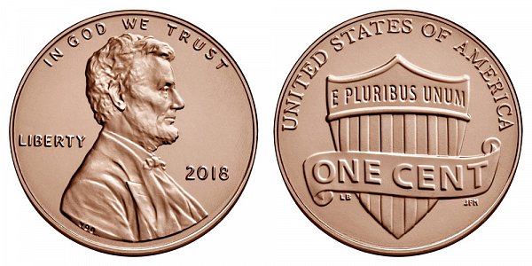 2018 P Lincoln Shield Cent Penny