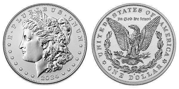 2024 S Reverse Proof Morgan Silver Dollar 